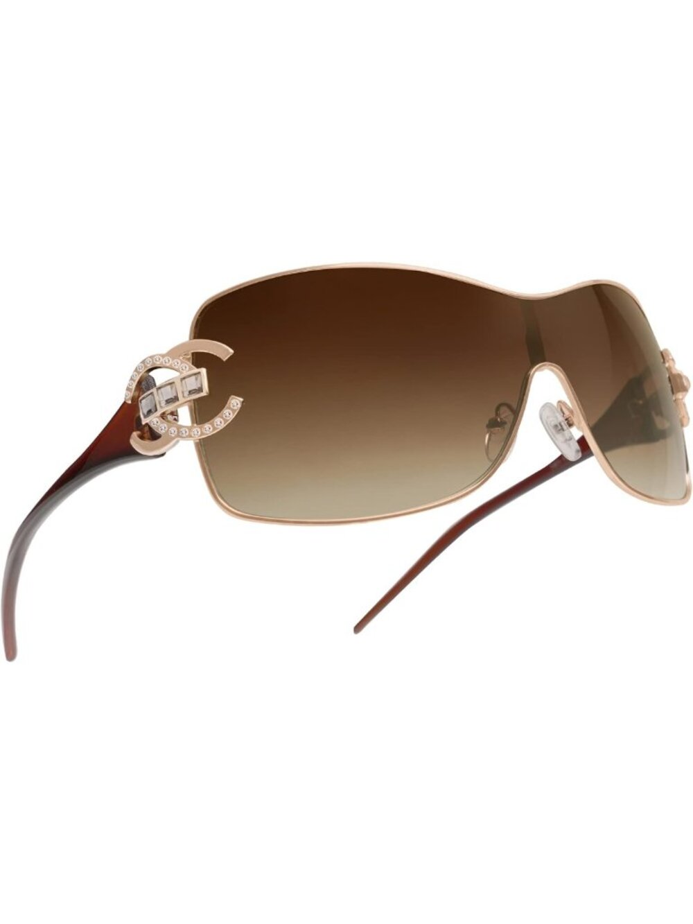 Trendy Y2K Oversized Wrap Around Sunglasses for Women & Men - Stylish Shades